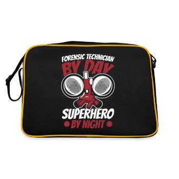Forensic Technician - Retro Bag - black/gold - Back