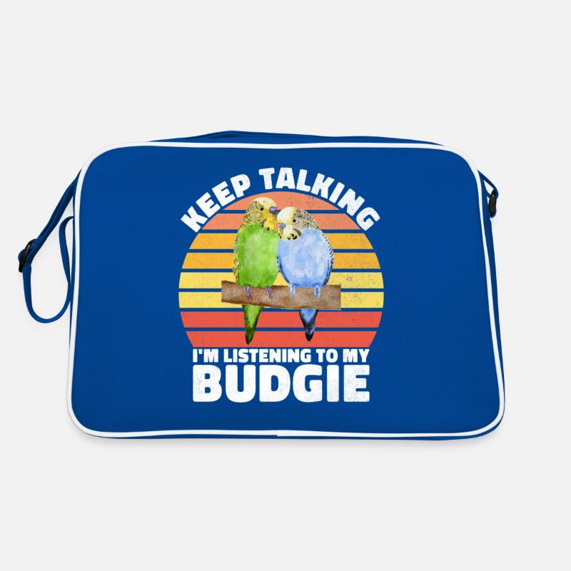 Budgie Gift Retro Bag
