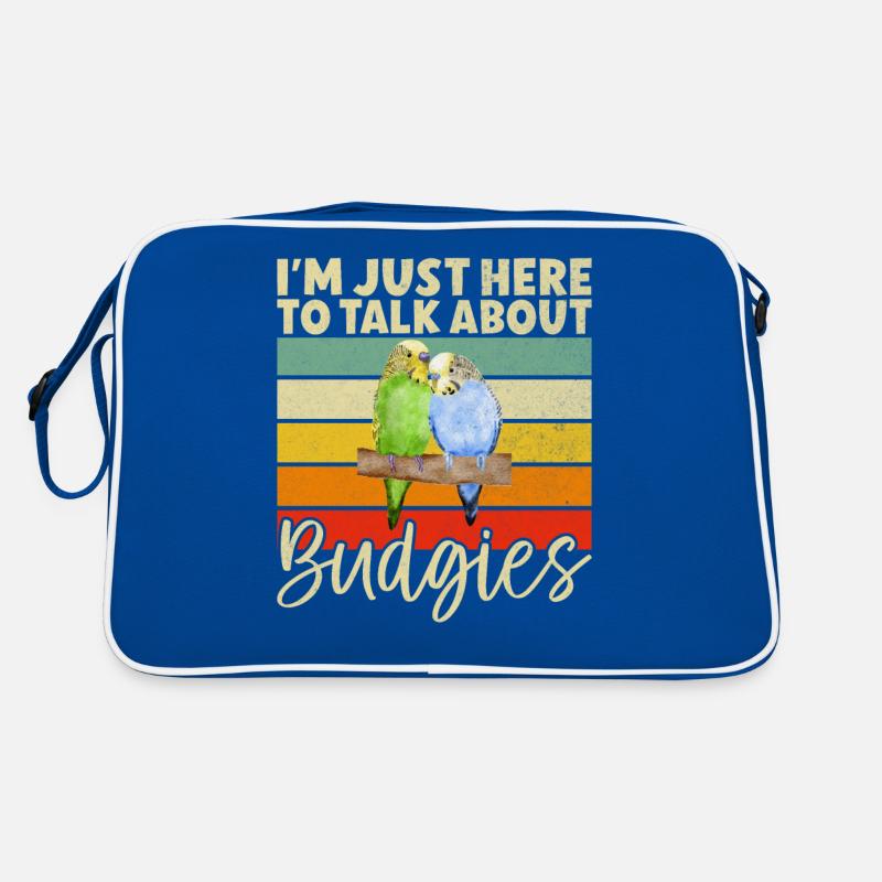 Budgie Gift Retro Tasche