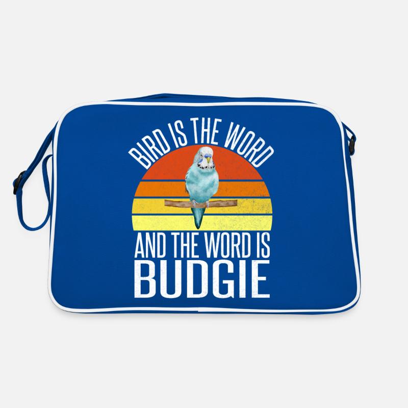 Budgie Gift Retro Tasche