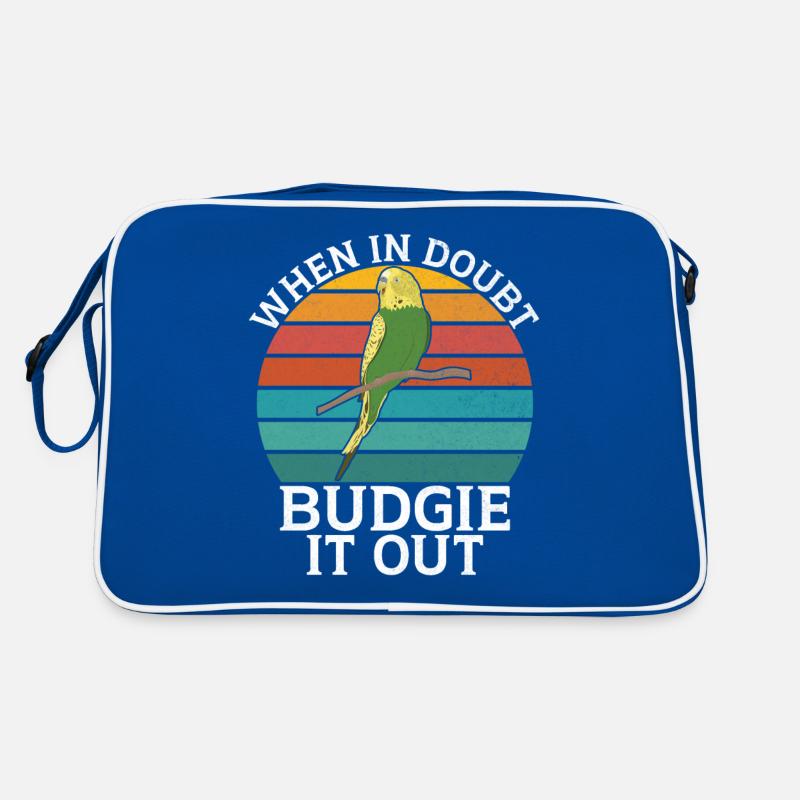 Budgie Gift Retro Bag