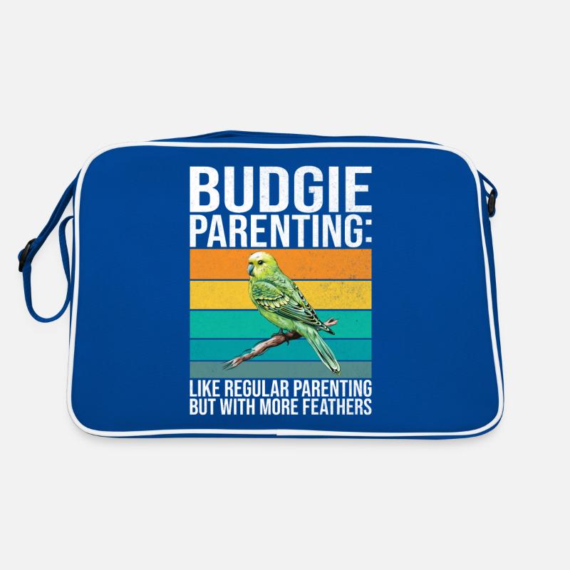 Budgie Gift Retro Bag