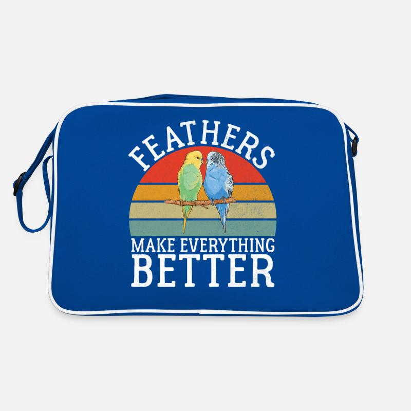 Budgie Gift Retro Tasche