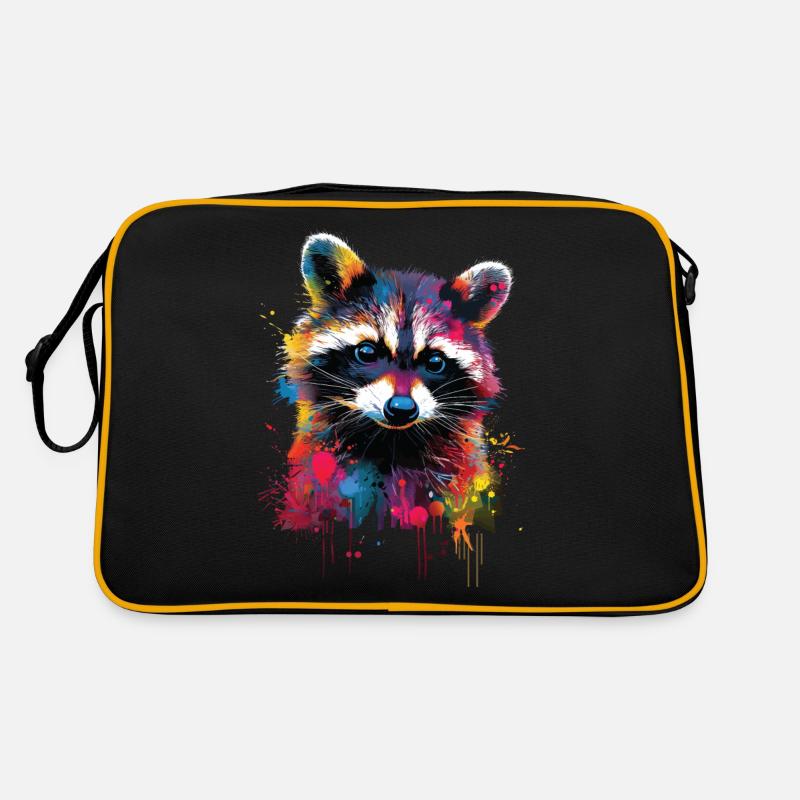 Raton laveur Sac Retro