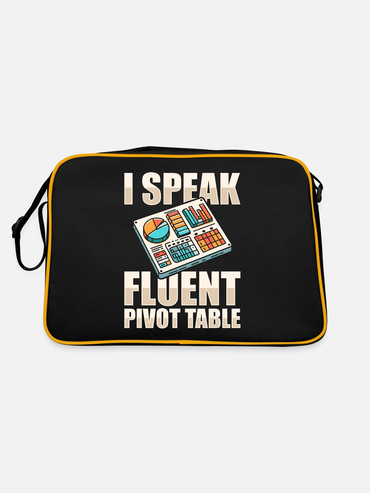 Analyst - Retro Bag - black/gold - Back