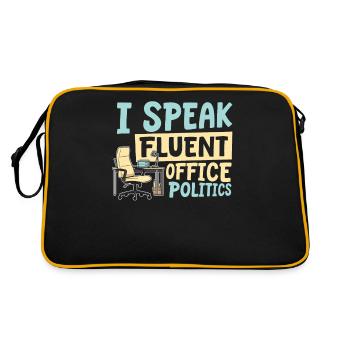 Administrator - Retro Bag - black/gold - Back