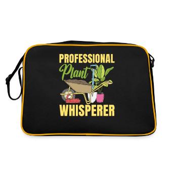 Jardinier - Sac Retro - noir/or - Dos