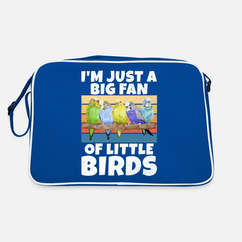 Budgie Gift Retro Tasche