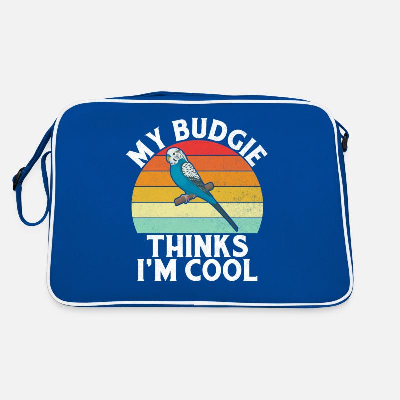 Budgie Gift Retro Tasche
