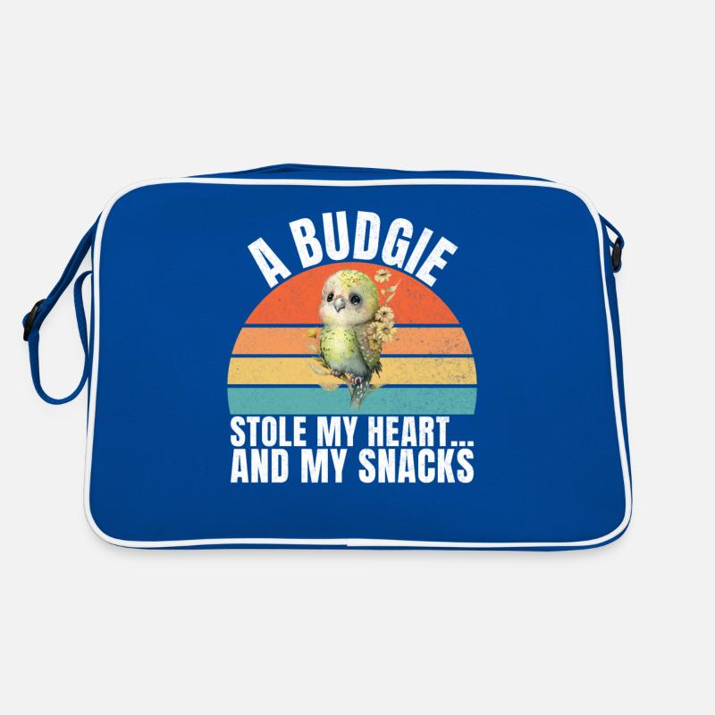 Budgie Gift Retro Tasche