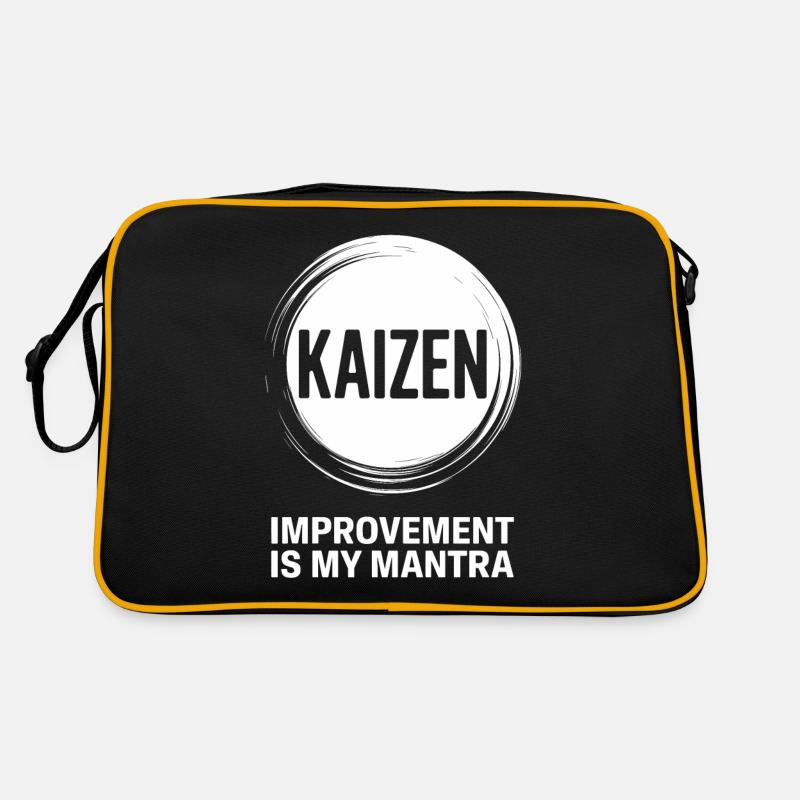 L’amélioration du Kaizen est mon mantra Sac Retro