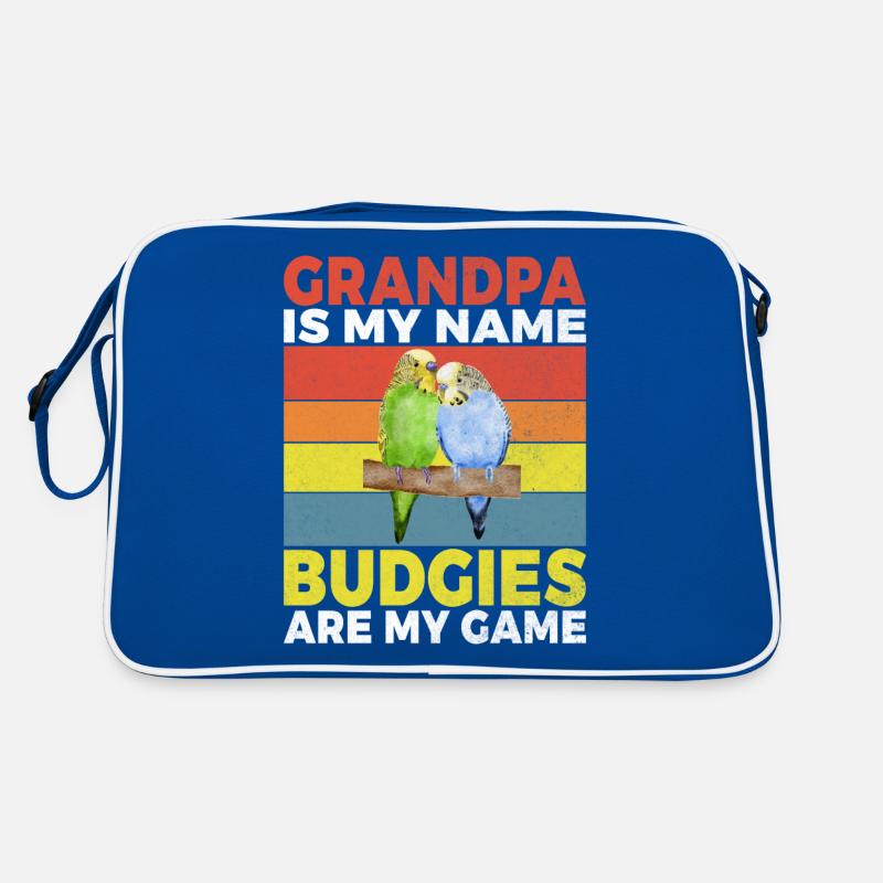 Budgie Gift Retro Tasche