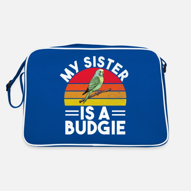 Budgie Gift Retro Bag