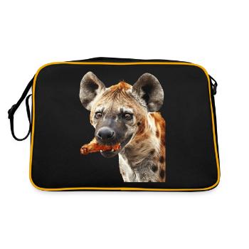Hyène - Sac Retro - noir/or - Dos