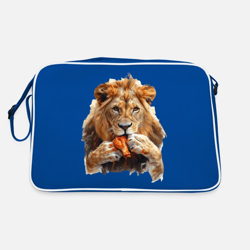 Löwe Retro Tasche