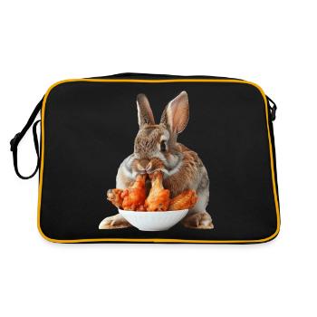 Rabbit - Retro Bag - black/gold - Back