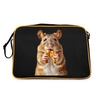 Rat - Sac Retro - noir/or - Dos