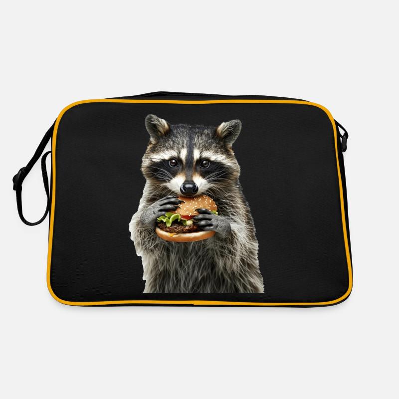 Raton laveur Sac Retro