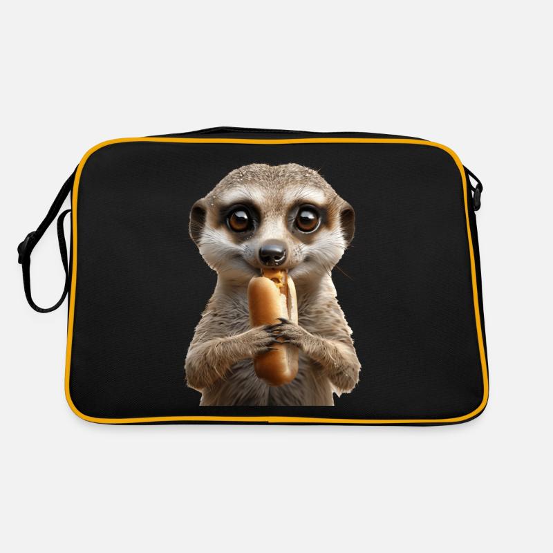 Erdmännchen Retro Tasche