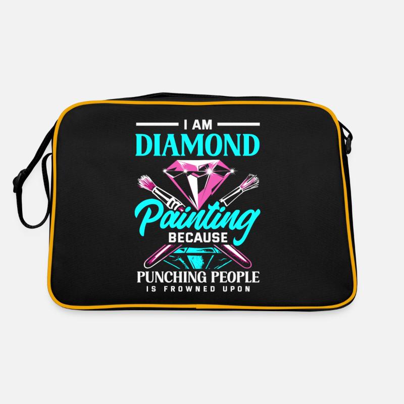 Accessories for Diamond Art Diamond Painter Retro Bag