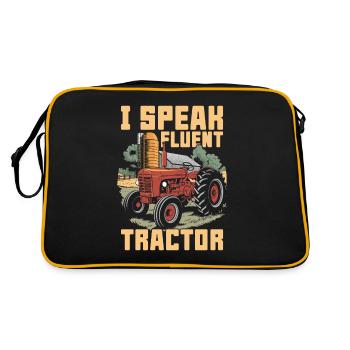 Crop growers - Retro Bag - black/gold - Back