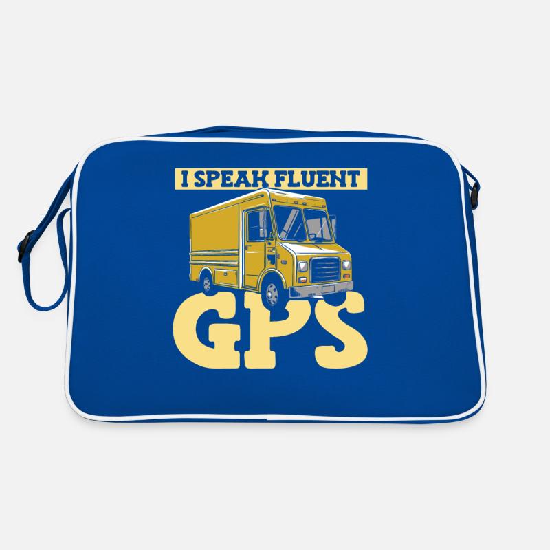 Lieferfahrer Retro Tasche