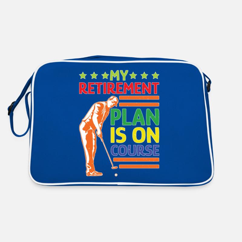 My Retirement Plan Is On Course 5 Retro Tasche