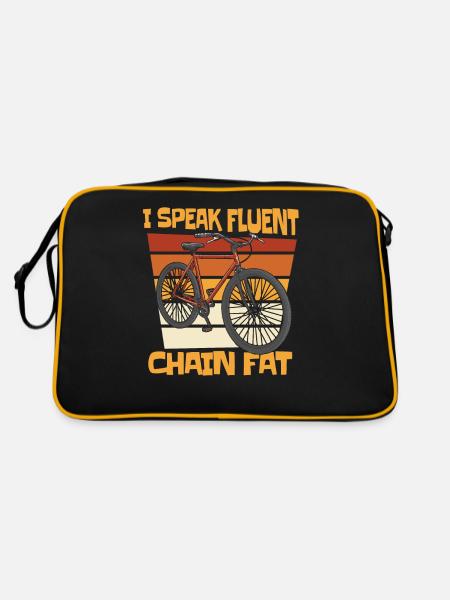 Bicycle mechanic - Retro Bag - black/gold - Back
