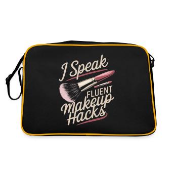 Beauty Specialist - Retro Bag - black/gold - Back
