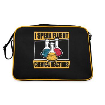 Chemical Engineer - Retro Bag - black/gold - Back