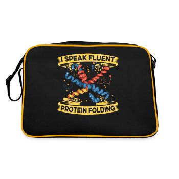 Biophysicist - Retro Bag - black/gold - Back