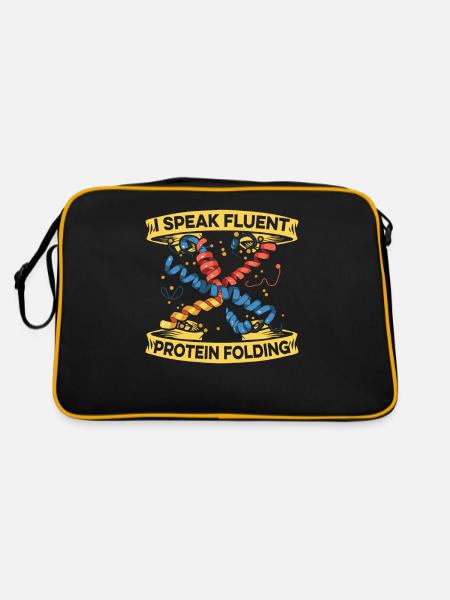 Biophysicist - Retro Bag - black/gold - Back