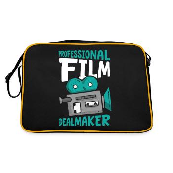 Film producer - Retro Bag - black/gold - Back