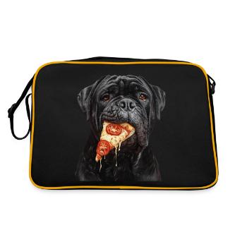 Cane corso - Sac Retro - noir/or - Dos