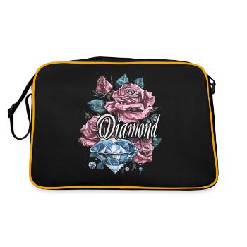 Accessories for Diamond Art Diamond Painter - Retro Bag - black/gold - Back