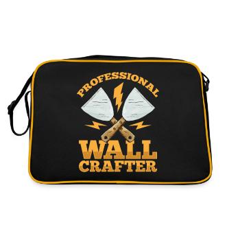 Drywall Installer - Retro Bag - black/gold - Back