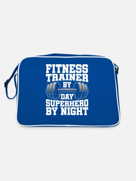 Entraîneurs de fitness Entraîneurs personnels - Sac Retro - bleu/blanc - Dos