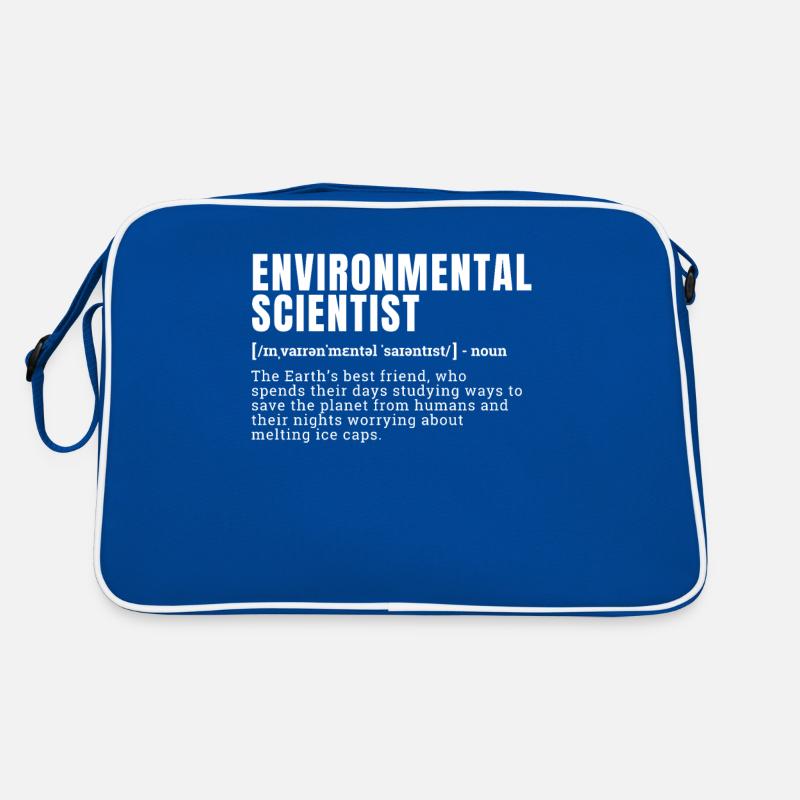 Funny Environmental Scientist Occupation Definitio Retro Bag