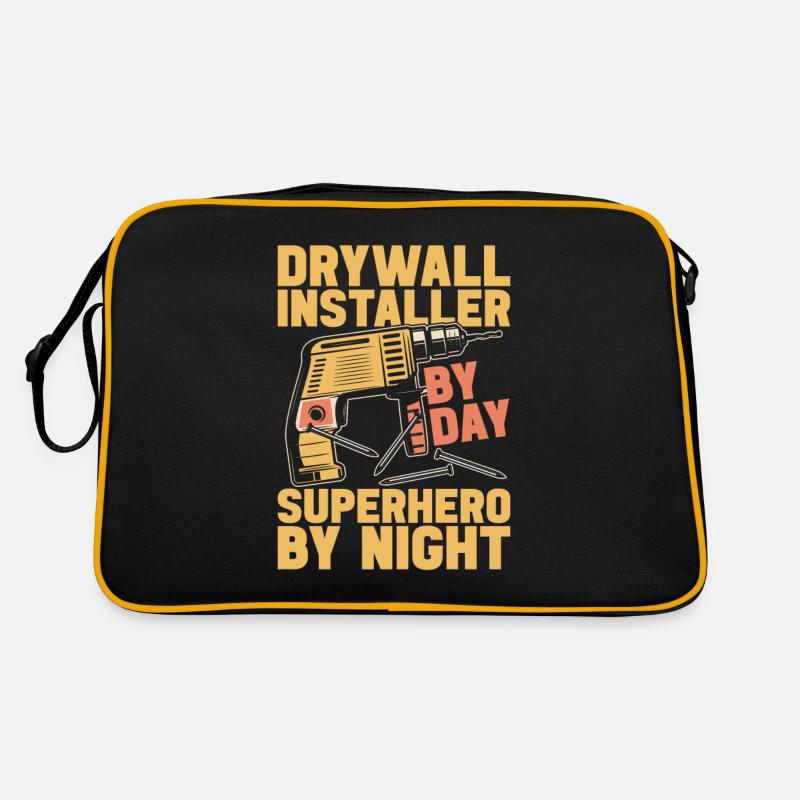 Drywall Installer Retro Bag