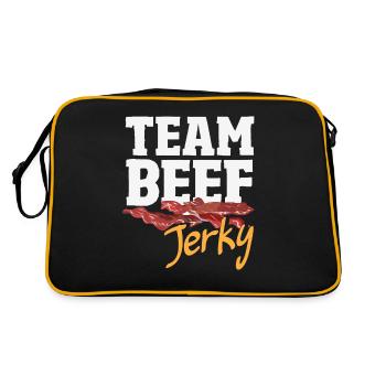 Boeuf Jerky Dealer Costume de Boeuf Jerky - Sac Retro - noir/or - Dos