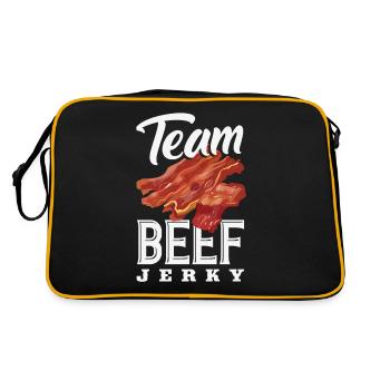 Boeuf Jerky Dealer Costume de Boeuf Jerky - Sac Retro - noir/or - Dos