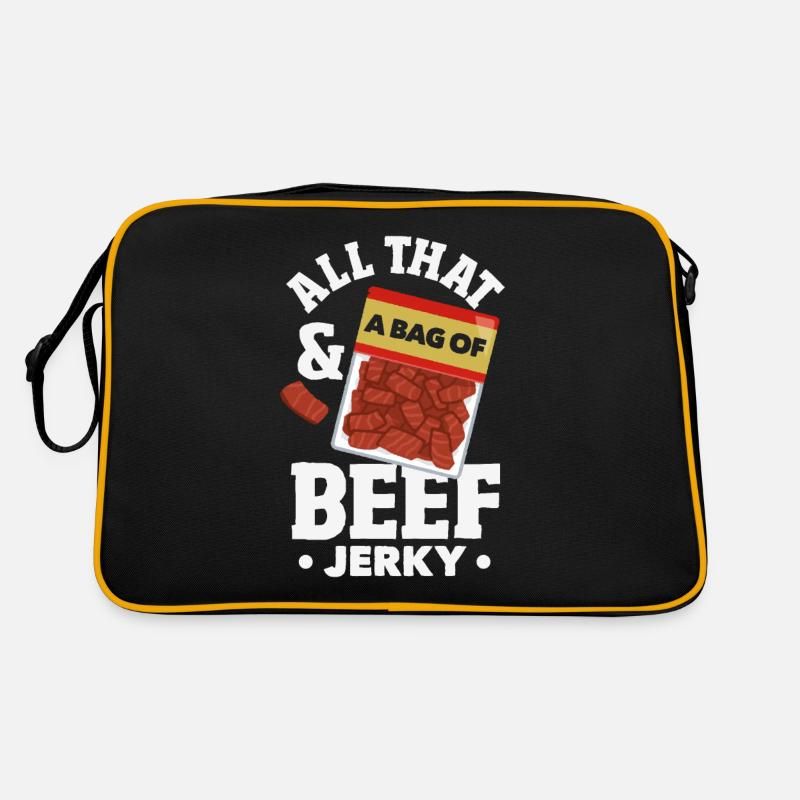 Boeuf Jerky Dealer Costume de Boeuf Jerky Sac Retro