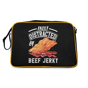 Boeuf Jerky Dealer Costume de Boeuf Jerky - Sac Retro - noir/or - Dos