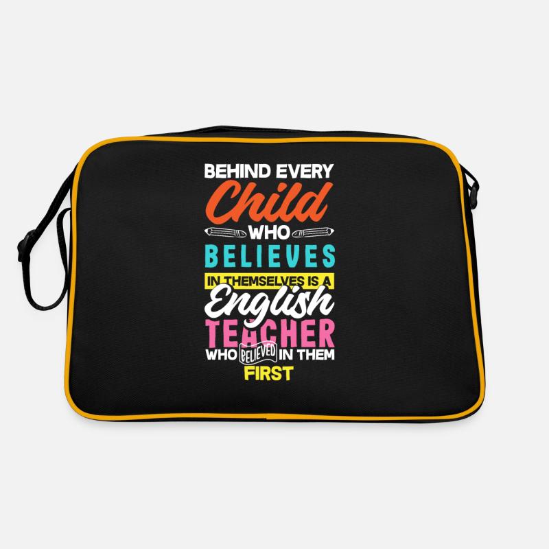 Funny Teacher Teacher Gift Retro Bag