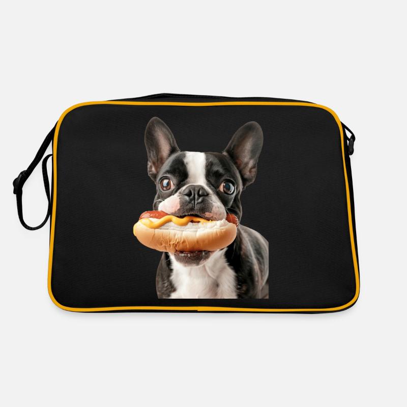 Boston Terrier Sac Retro