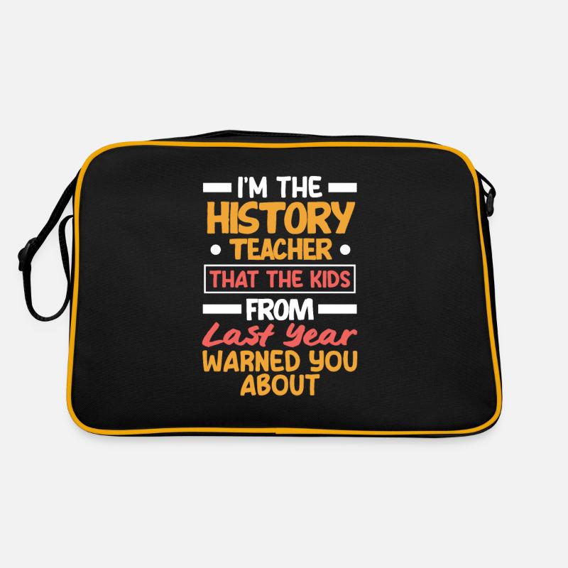 Drôle de professeur Cadeau d’enseignant Sac Retro