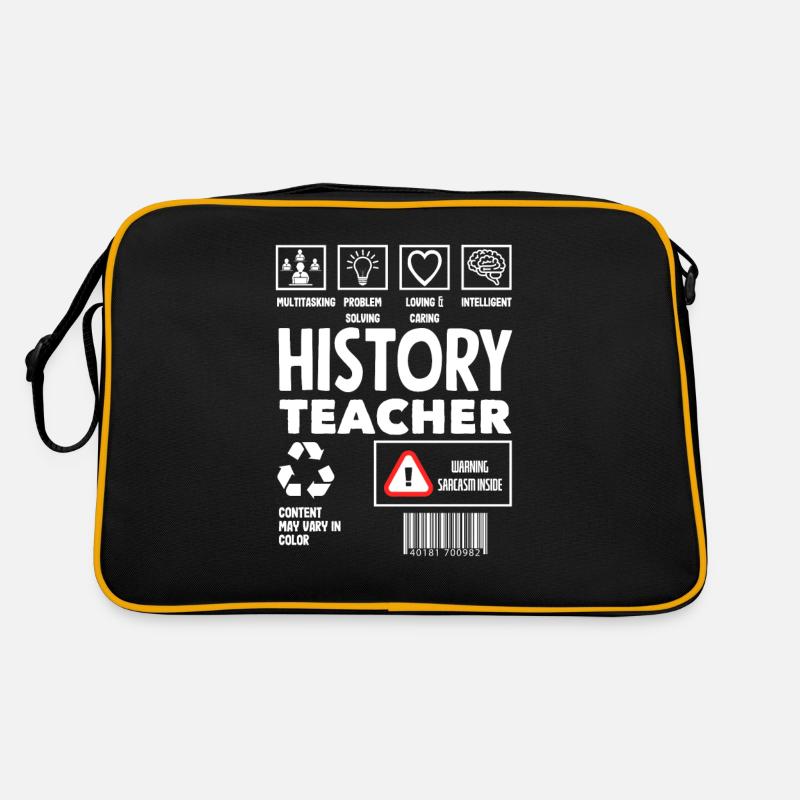 Funny Teacher Teacher Gift Retro Bag