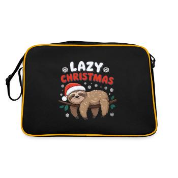 Ambiance de Noël détendue et paresseuse - Sac Retro - noir/or - Dos