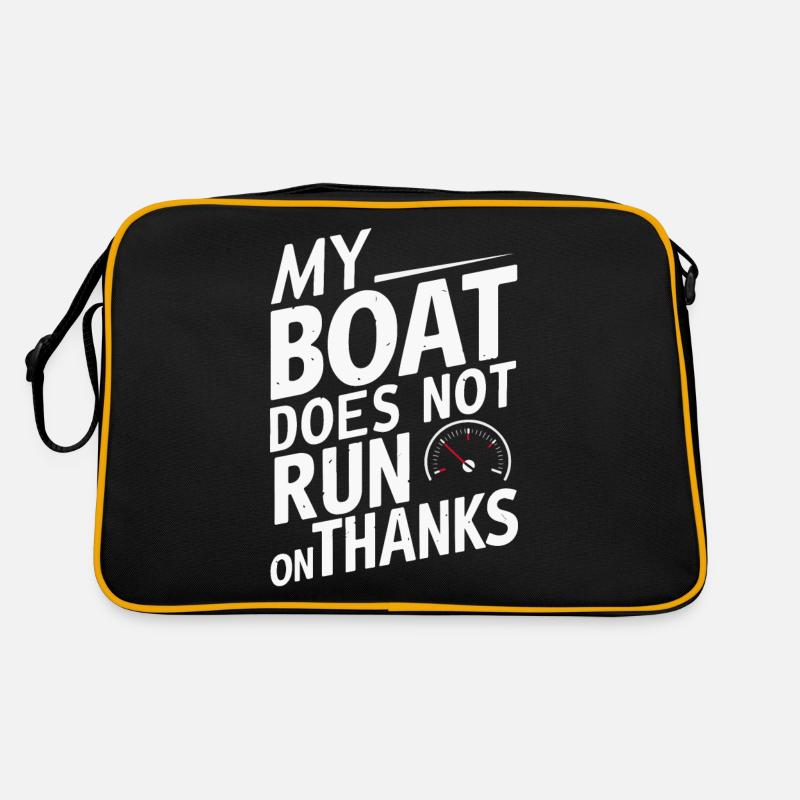 Mon bateau ne roule pas grâce à l’humour sarcastique Sac Retro