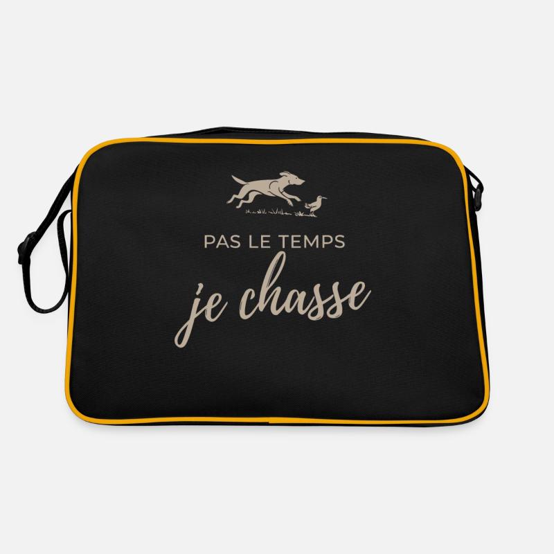No Time I Hunt Humor Hunter Retro Bag